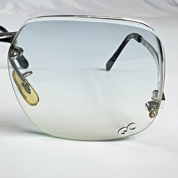 Vintage GLENDA CRAFT MA-33 Silver 5 1/2 Silver Tone 57-18 Eyeglass Frames Only main image 7